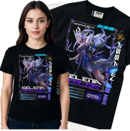 koszulka-damska-czarny-bawelna-t-shirt-m-nadruk