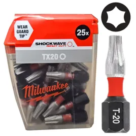 bit-bity-udarowe-shockwave-impact-duty-milwaukee-tx20x25-mm-25-sztuk