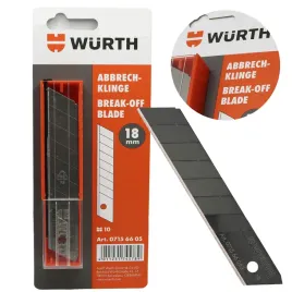 wurth-ostrze-noza-18mm-lamane-w-praktycznym-opakowaniu-extra-ostre-10-sztuk