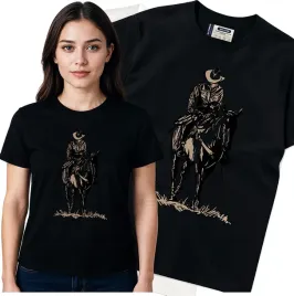 koszulka-damska-czarny-bawelna-t-shirt-l-nadruk