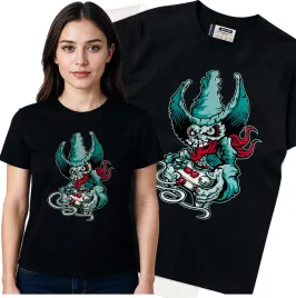 koszulka-damska-czarny-bawelna-t-shirt-xl-nadruk