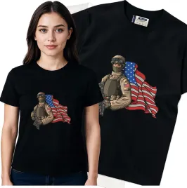 koszulka-damska-czarny-bawelna-t-shirt-m-nadruk