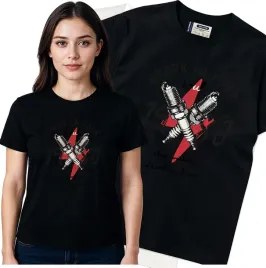 koszulka-damska-czarny-bawelna-t-shirt-l-nadruk