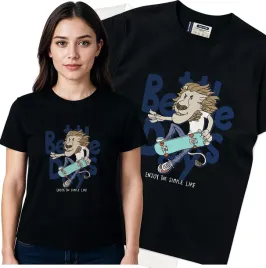 koszulka-damska-czarny-bawelna-t-shirt-xxl-nadruk