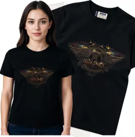 koszulka-damska-czarny-bawelna-t-shirt-s-nadruk