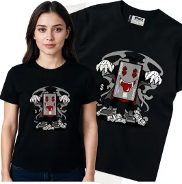 koszulka-damska-czarny-bawelna-t-shirt-xl-nadruk