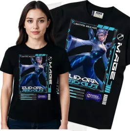 koszulka-damska-czarny-bawelna-t-shirt-s-nadruk