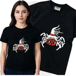 koszulka-damska-czarny-bawelna-t-shirt-l-nadruk