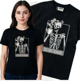 koszulka-damska-czarny-bawelna-t-shirt-l-nadruk