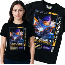 koszulka-damska-czarny-bawelna-t-shirt-s-nadruk