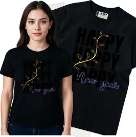 koszulka-damska-czarny-bawelna-t-shirt-l-nadruk
