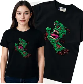 koszulka-damska-czarny-bawelna-t-shirt-l-nadruk