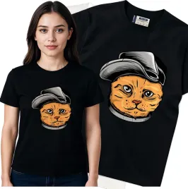 koszulka-damska-czarny-bawelna-t-shirt-s-nadruk