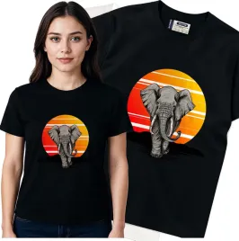 koszulka-damska-czarny-bawelna-t-shirt-l-nadruk