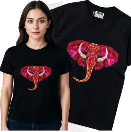 koszulka-damska-czarny-bawelna-t-shirt-l-nadruk