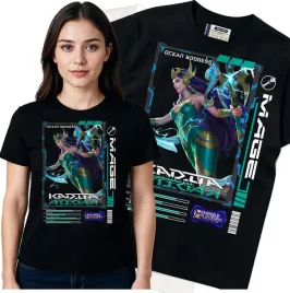 koszulka-damska-czarny-bawelna-t-shirt-s-nadruk