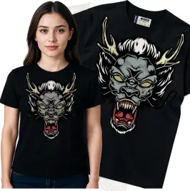 koszulka-damska-czarny-bawelna-t-shirt-xl-nadruk
