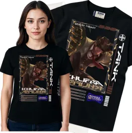 koszulka-damska-czarny-bawelna-t-shirt-s-nadruk