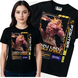 koszulka-damska-czarny-bawelna-t-shirt-s-nadruk