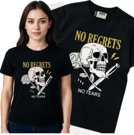 koszulka-damska-czarny-bawelna-t-shirt-m-nadruk