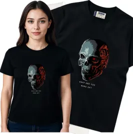 koszulka-damska-czarny-bawelna-t-shirt-xxl-nadruk