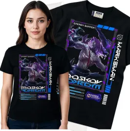 koszulka-damska-czarny-bawelna-t-shirt-s-nadruk
