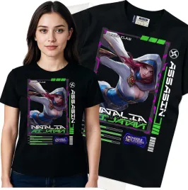 koszulka-damska-czarny-bawelna-t-shirt-s-nadruk