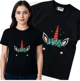 koszulka-damska-czarny-bawelna-t-shirt-l-nadruk