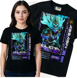 koszulka-damska-czarny-bawelna-t-shirt-s-nadruk