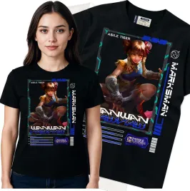 koszulka-damska-czarny-bawelna-t-shirt-s-nadruk
