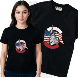 koszulka-damska-czarny-bawelna-t-shirt-l-nadruk