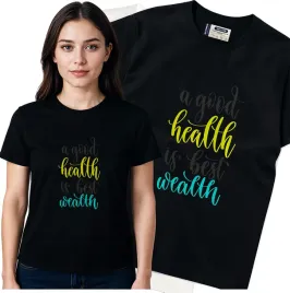 koszulka-damska-czarny-bawelna-t-shirt-m-nadruk