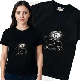 koszulka-damska-czarny-bawelna-t-shirt-l-nadruk