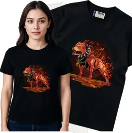 koszulka-damska-czarny-bawelna-t-shirt-l-nadruk