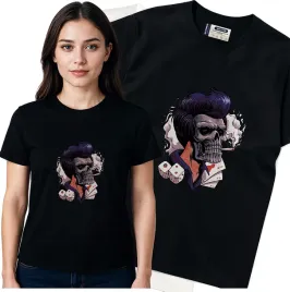 koszulka-damska-czarny-bawelna-t-shirt-xxl-nadruk