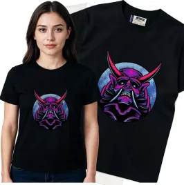 koszulka-damska-czarny-bawelna-t-shirt-m-nadruk