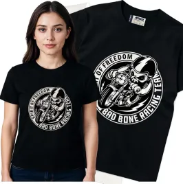 koszulka-damska-czarny-bawelna-t-shirt-s-nadruk