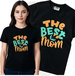 koszulka-damska-czarny-bawelna-t-shirt-s-nadruk