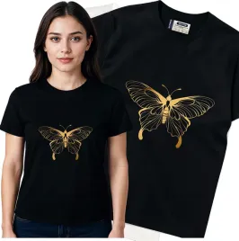koszulka-damska-czarny-bawelna-t-shirt-m-nadruk