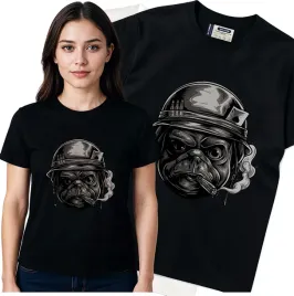 koszulka-damska-czarny-bawelna-t-shirt-l-nadruk