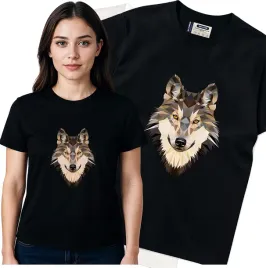 koszulka-damska-czarny-bawelna-t-shirt-m-nadruk