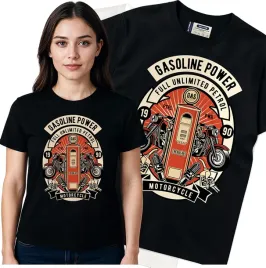 koszulka-damska-czarny-bawelna-t-shirt-l-nadruk