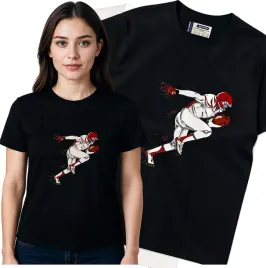 koszulka-damska-czarny-bawelna-t-shirt-m-nadruk