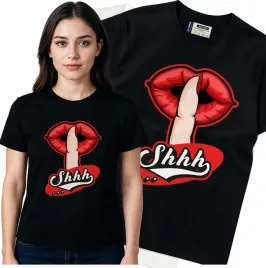 koszulka-damska-czarny-bawelna-t-shirt-l-nadruk