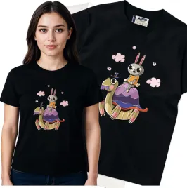 koszulka-damska-czarny-bawelna-t-shirt-xxl-nadruk