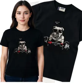 koszulka-damska-czarny-bawelna-t-shirt-s-nadruk