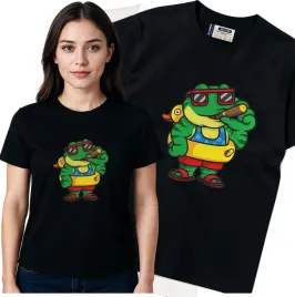 koszulka-damska-czarny-bawelna-t-shirt-xxl-nadruk