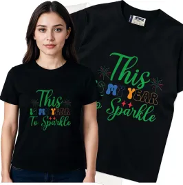 koszulka-damska-czarny-bawelna-t-shirt-m-nadruk
