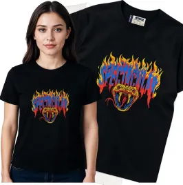 koszulka-damska-czarny-bawelna-t-shirt-s-nadruk