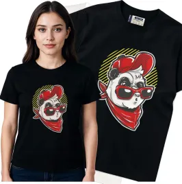 koszulka-damska-czarny-bawelna-t-shirt-l-nadruk